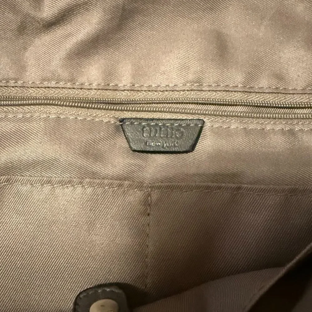 Tutilo NY‎ Vegan Leather Shoulder Laptop multi compartment Bag